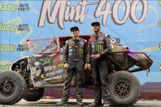 Donald Cerrone races UTV in Mint 400 from Instagram 900 X 600